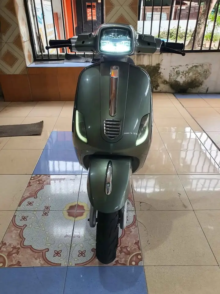 Motor listrik vespa uwinfly t3 hijau army nyuss