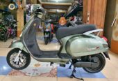 Motor listrik vespa uwinfly t3 hijau army nyuss
