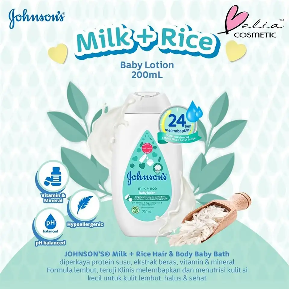 ( BAYAR DITEMPAT ) ❤ BELIA ❤ JOHNSON’S BABY Lotion | Oil | Cream