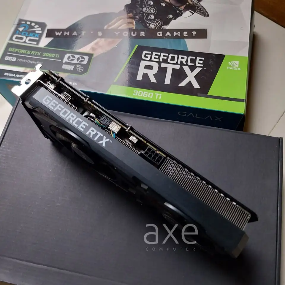 Rtx 3060 ti 8gb galax dual fam fullset normal no minus