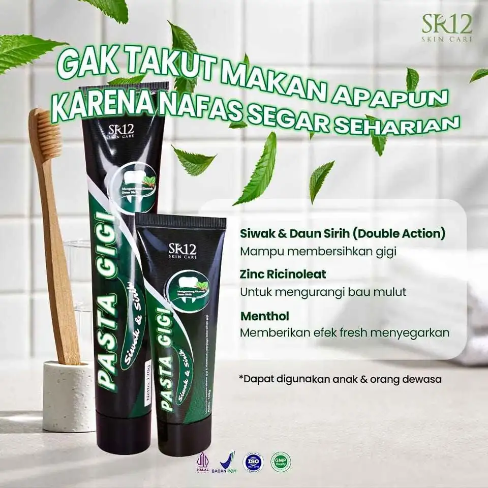 Pasta Gigi Siwak Sirih SR12