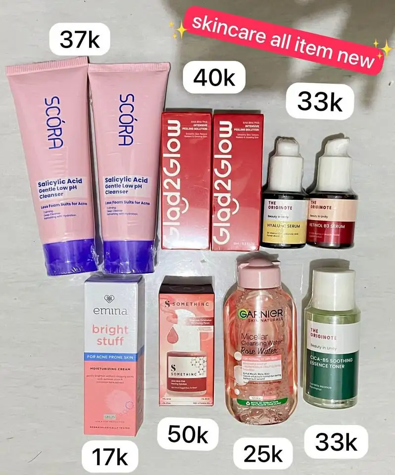 skincare new scora,g2g,originote dll