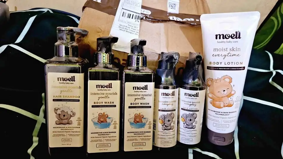 New ori moell, skincare bayi