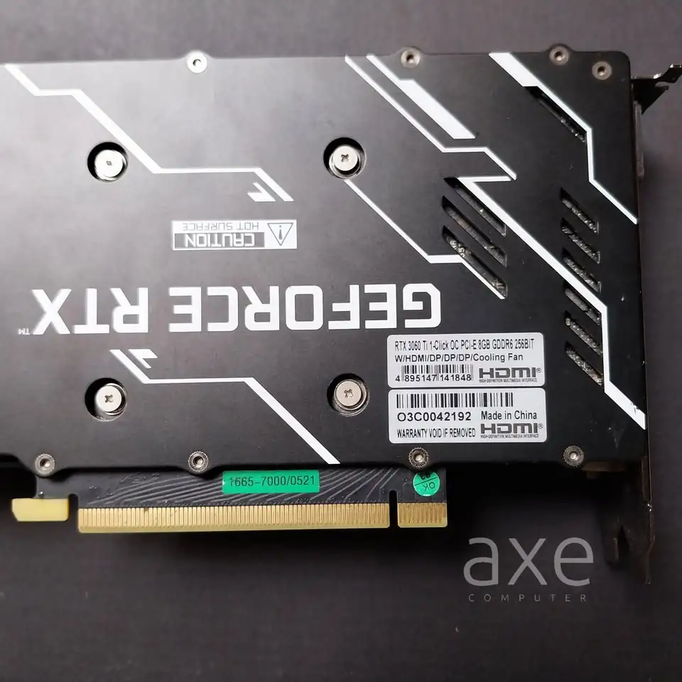 Rtx 3060 ti 8gb galax dual fam fullset normal no minus