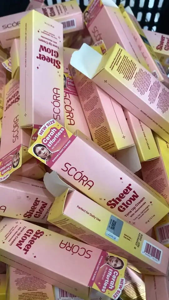 Skincare Scora moist,tone up,suncren dll