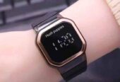 Jam tangan LED Logo hushphupies
