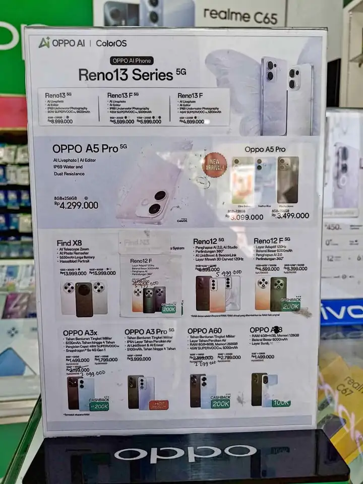 Pilih HP Impianmu Semua Brand Ada di Sini!