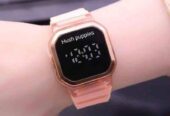 Jam tangan LED Logo hushphupies