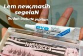 Maskara, Concelear dan Countur, Eyeliner 2in1 stamp+spidol, Pensil alis brown 4tip 3D, Bluss on peach rosy