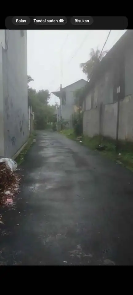 For sale : tanah darat lokasi Pamulang bambu Apus