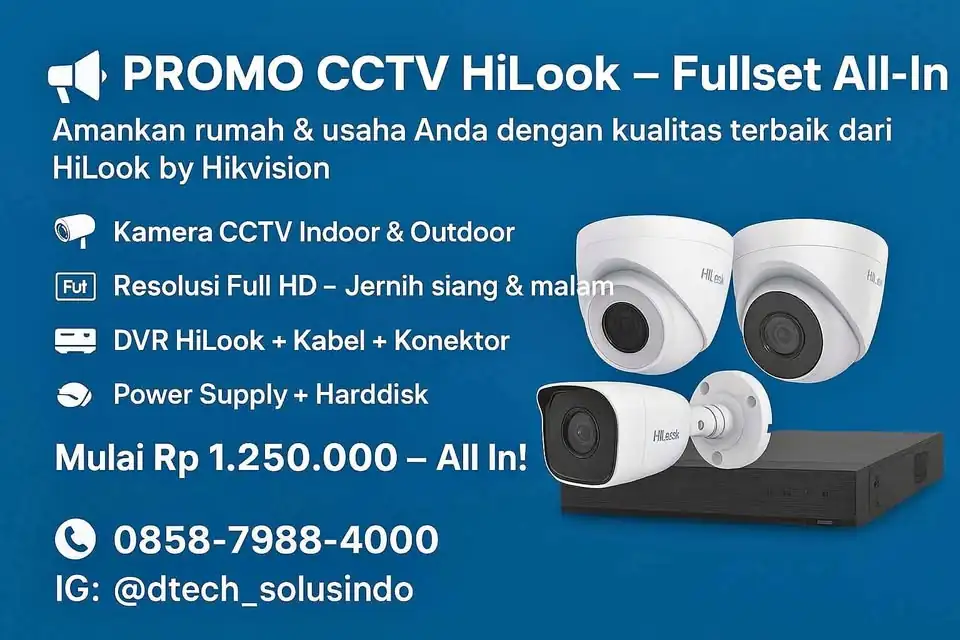 Cctv HiLook dari Hikvision – Teknologi Global, Harga Lokal
