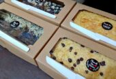 Brownies fudgy/panggang/kukus/lumer/pisang/topping/slice, bolu pisang