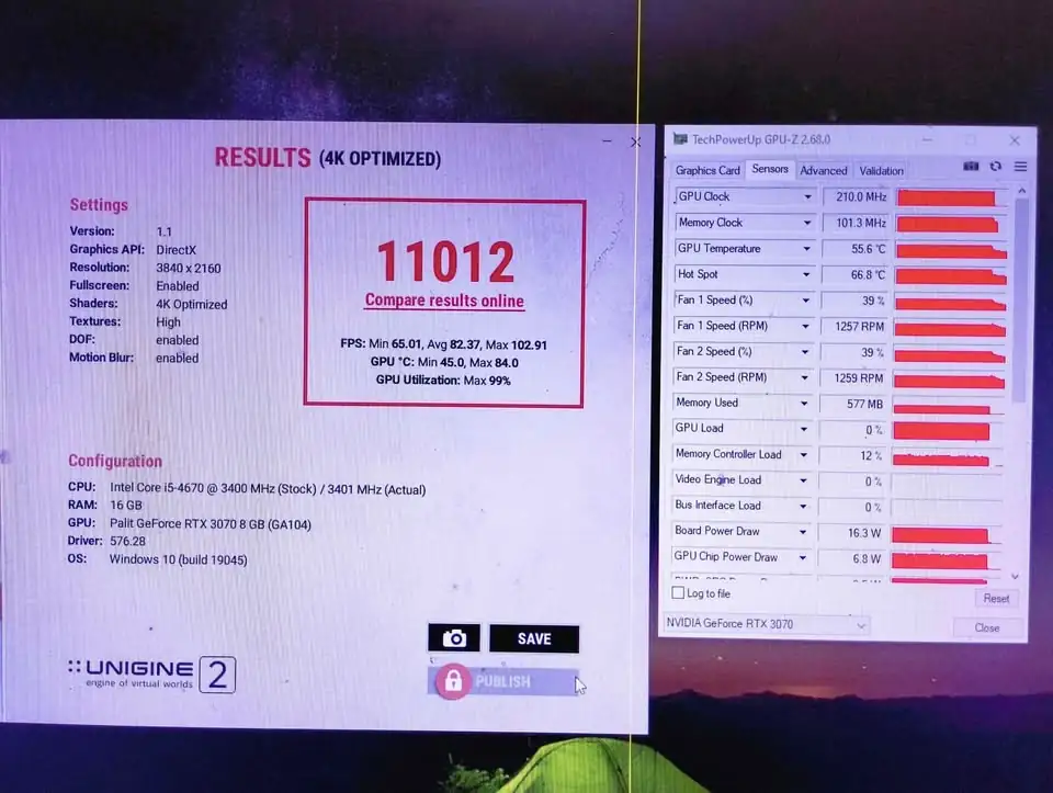 Palit RTX 3070 8GB JETSTREAM