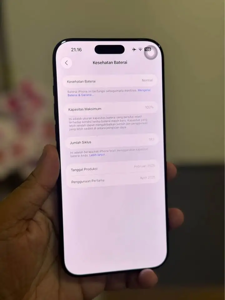 Iphone 16 Pro Max 256GB BH 100%