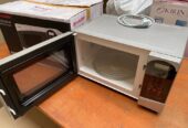 MICROWAVE SHARP R25C1 (S)IN-SILVER seken murah