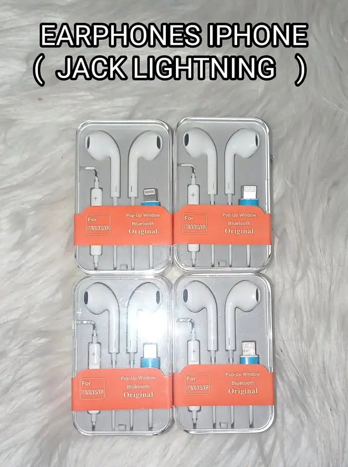 HEADSET EARPHONE IPHONE JACK LIGHTNING 003