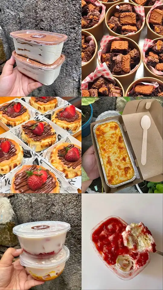 Cake Tiramisu, burncheesecake