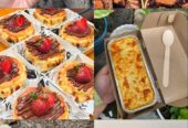 Cake Tiramisu, burncheesecake