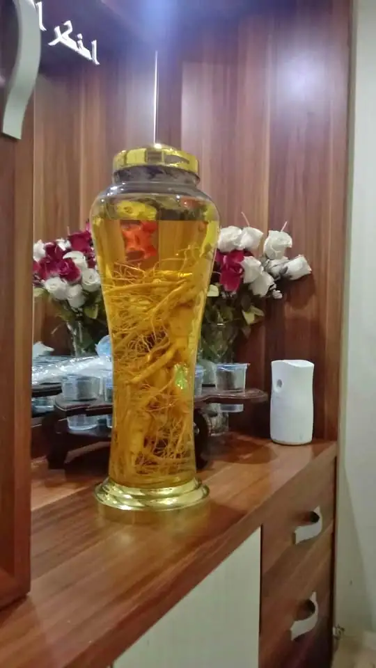 Akar Gingseng soju asli dari Korea