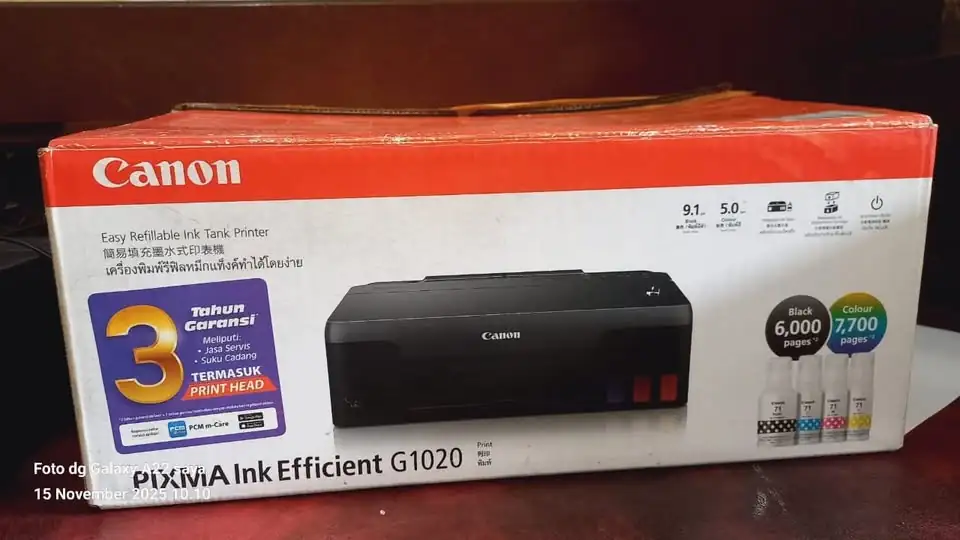 Printer Canon G1020, no minus BU 800k