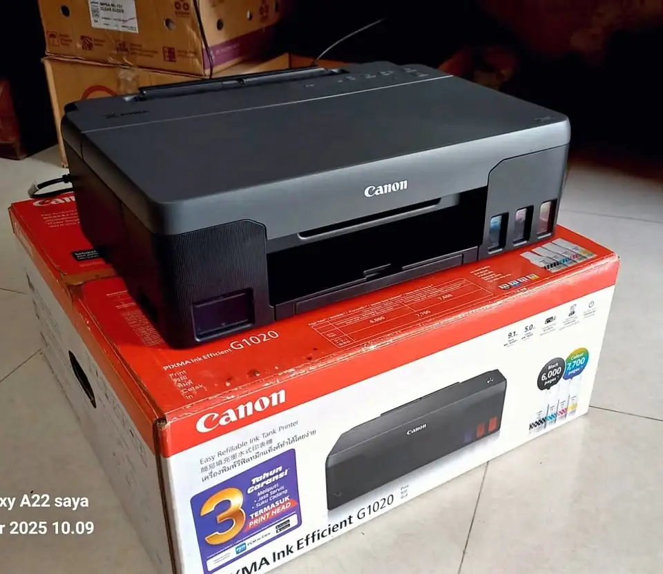 Printer Canon G1020, no minus BU 800k