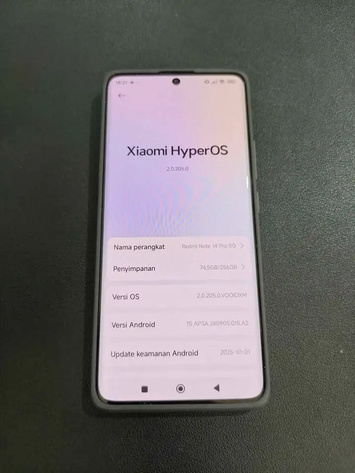 Redmi Note 14 Pro 5G 4 Hari Pake
