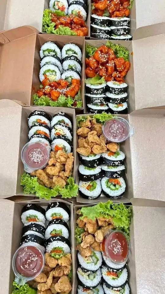 PO kimbab x chiken only 16rb