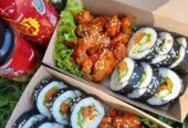 PO kimbab x chiken only 16rb