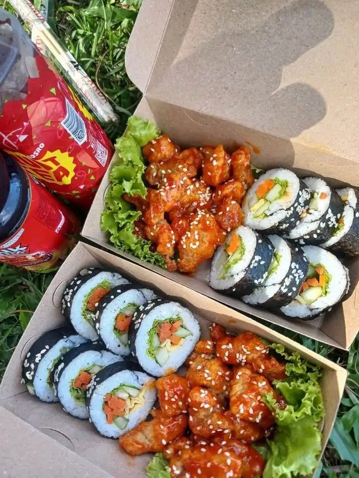 PO kimbab x chiken only 16rb
