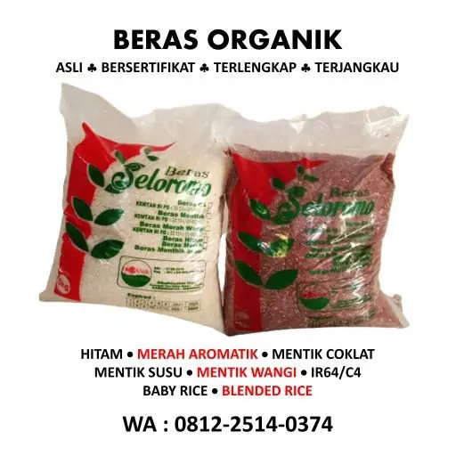 Langsung Produsen ! Beras Organik Lengkap | Beras Hitam | Beras Merah