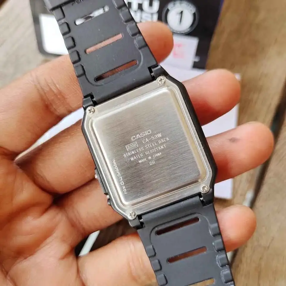 Casio Kalkulator CA-53WF-1BDF Fullset Mulus like new