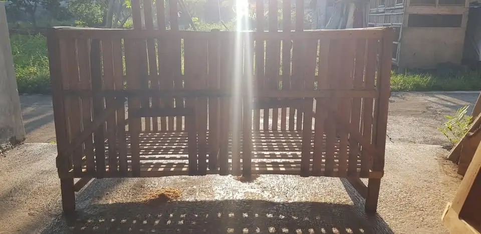 Kandang ayam bambu uk 100cm x 50cm