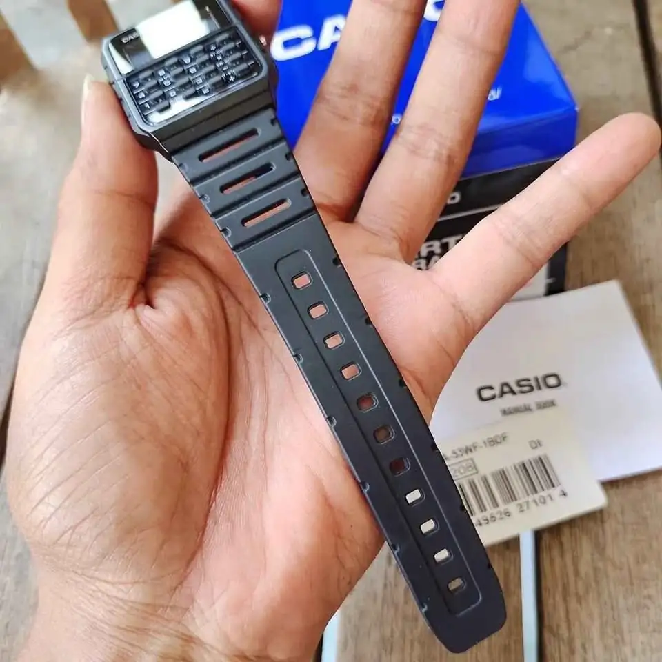 Casio Kalkulator CA-53WF-1BDF Fullset Mulus like new