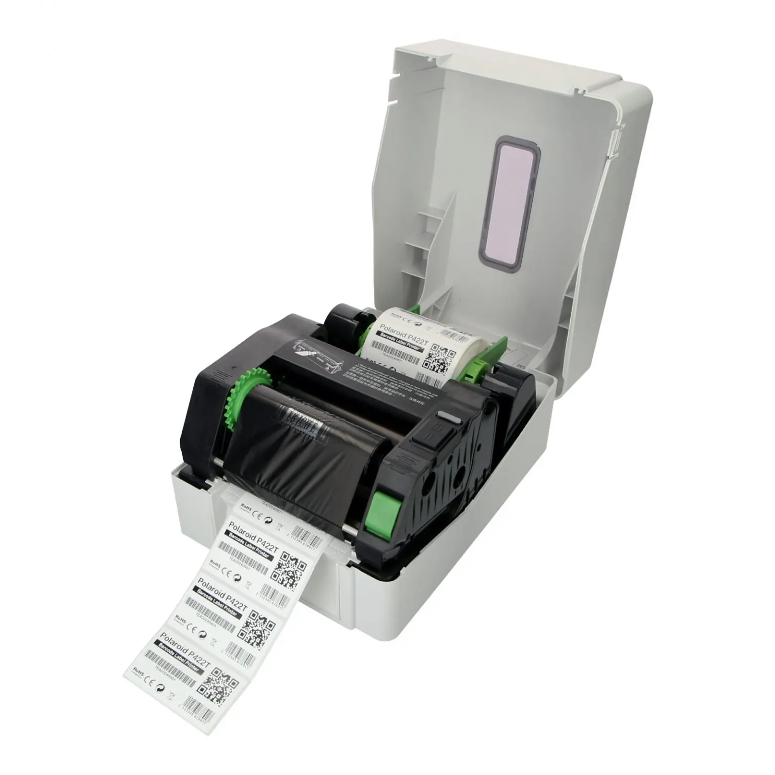 Printer Label Barcode Direct Thermal & Thermal Transfer Poalroid P422T