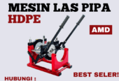 Mesin Hdpe Alat Sambung Pipa Hdpe 160mm Manual 2 Clamp | Ready Stok