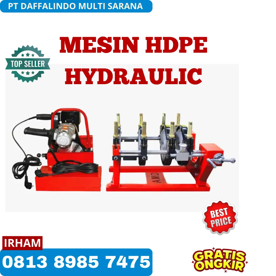 Distributor Mesin Hdpe 160mm Hydraulic SHD | Ready Stok di Jakarta