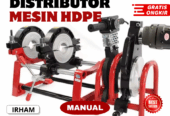 Distributor Mesin Hdpe 160mm Manual Shds | Alat Pemanas Pipa Hdpe