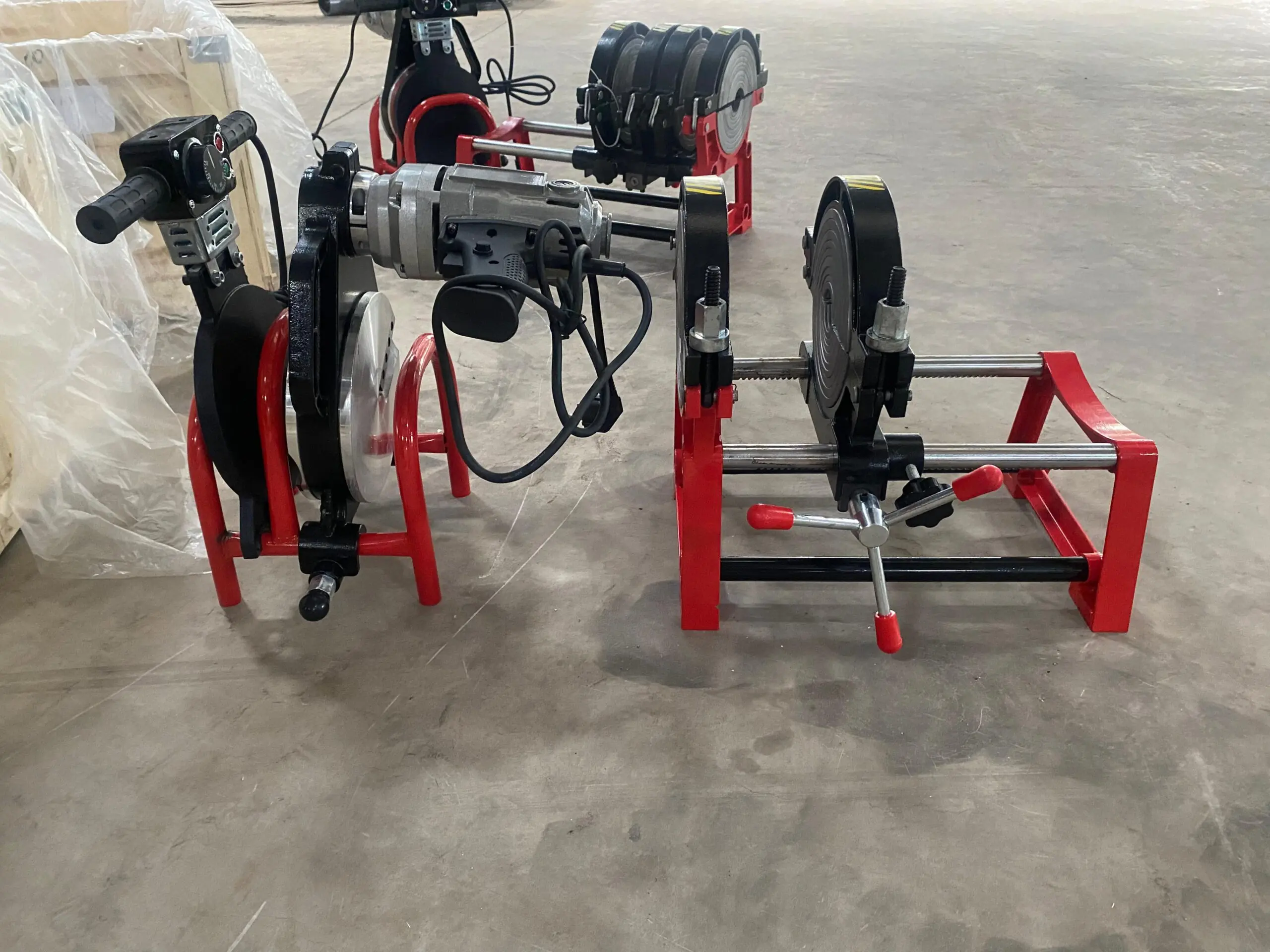Spesialies Mesin Joint Pipa Hdpe 200 Y 2 Clamp SHDS Manual