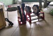 Jual alat mesin penyambung pipa hdpe uk 200mm 2 clamp series Y