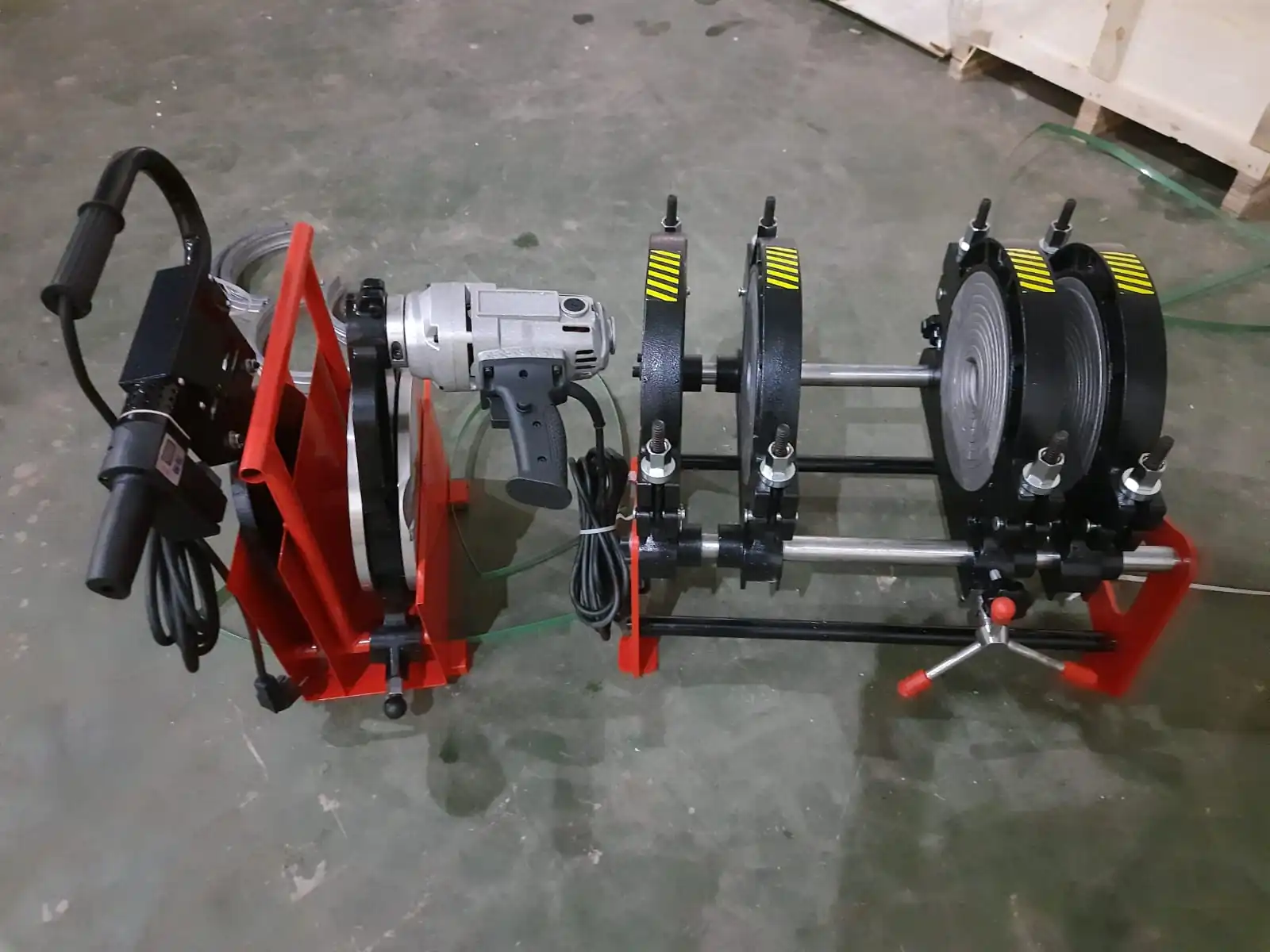 Jual Mesin hdpe 4 Clamp 160 Y Ready Stok Garansi 1 Tahun