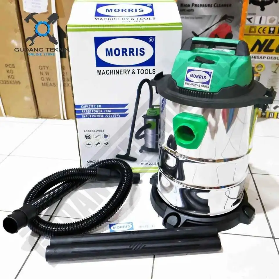 Morris MVC-20LS / MVC 20LS Vakum Penyedot Debu Basah & Kering