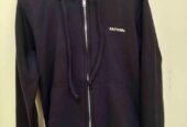 Jaket Hoodie Zipper Merk KATTOEN – Size M (Nyaris Baru!)