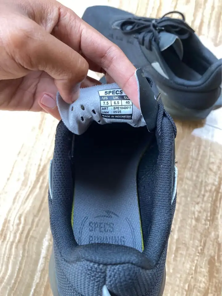 Sepatu Running Specs Skyglide Full Black