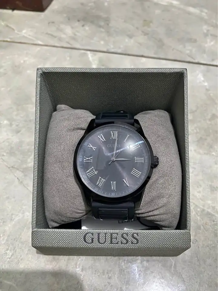 Jam tangan Guess Gents CHARTER Black – GW0362G1