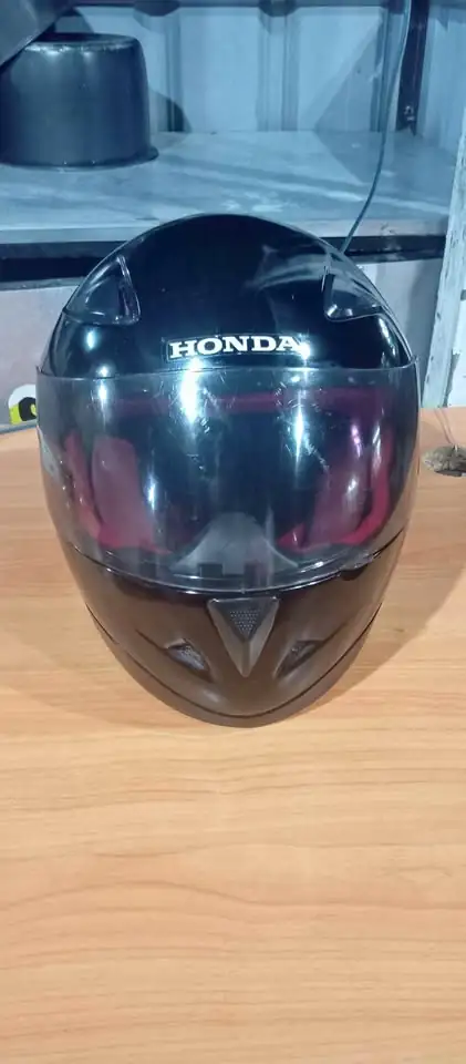 Helm Honda Full face hitam