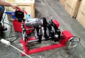 Manual T butt fusion mesin join pipa hdpe 4 clamp 160mm/6 inch