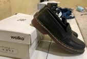 Sepatu docmart slip on loafers formal Casual