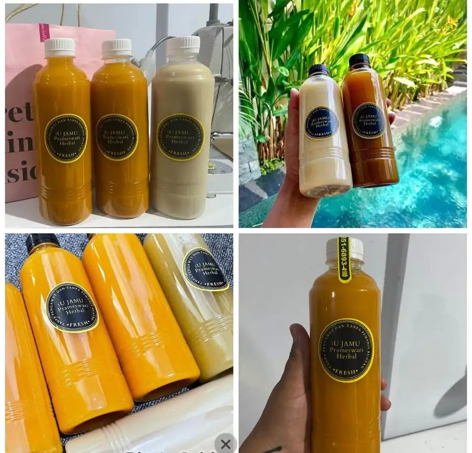 Jamu tradisional kunyit asem