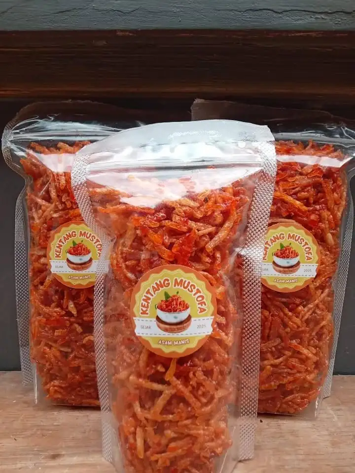 Kripik jengkol krispi, mustopa kentang