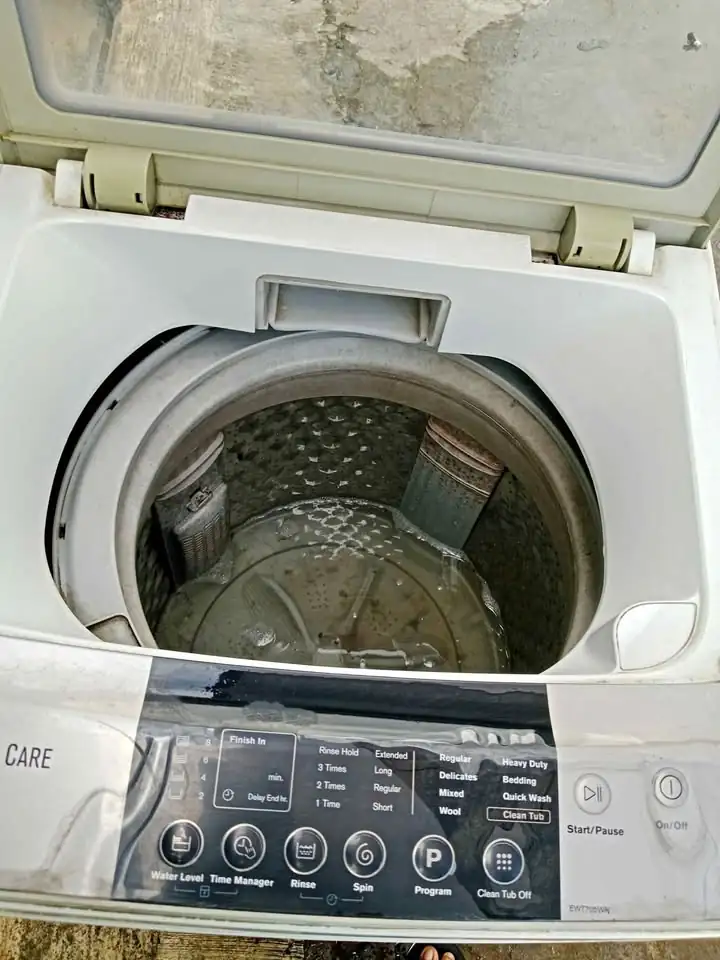 Mesin cuci top loding samsung otomatis